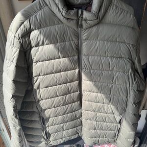 Eddie Bauer Men’s 2x Olive Puffer Jacket